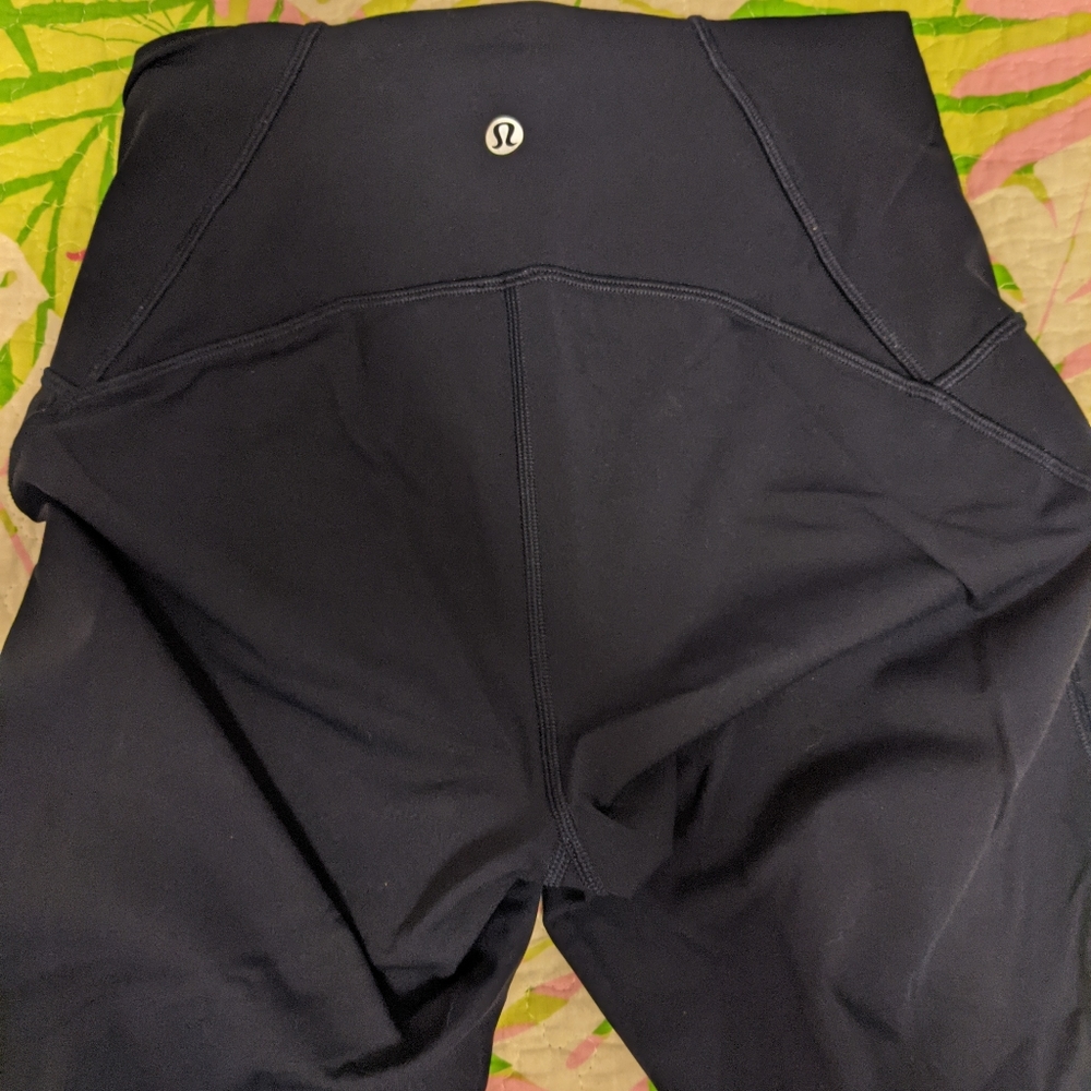 Navy blue Lululemon leggings